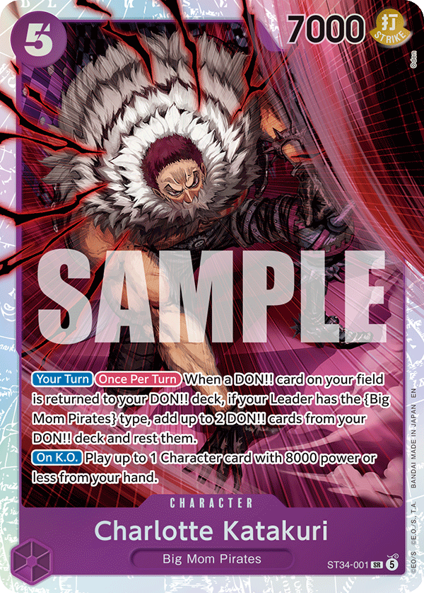 ST-34 Charlotte Katakuri — fialový leader
